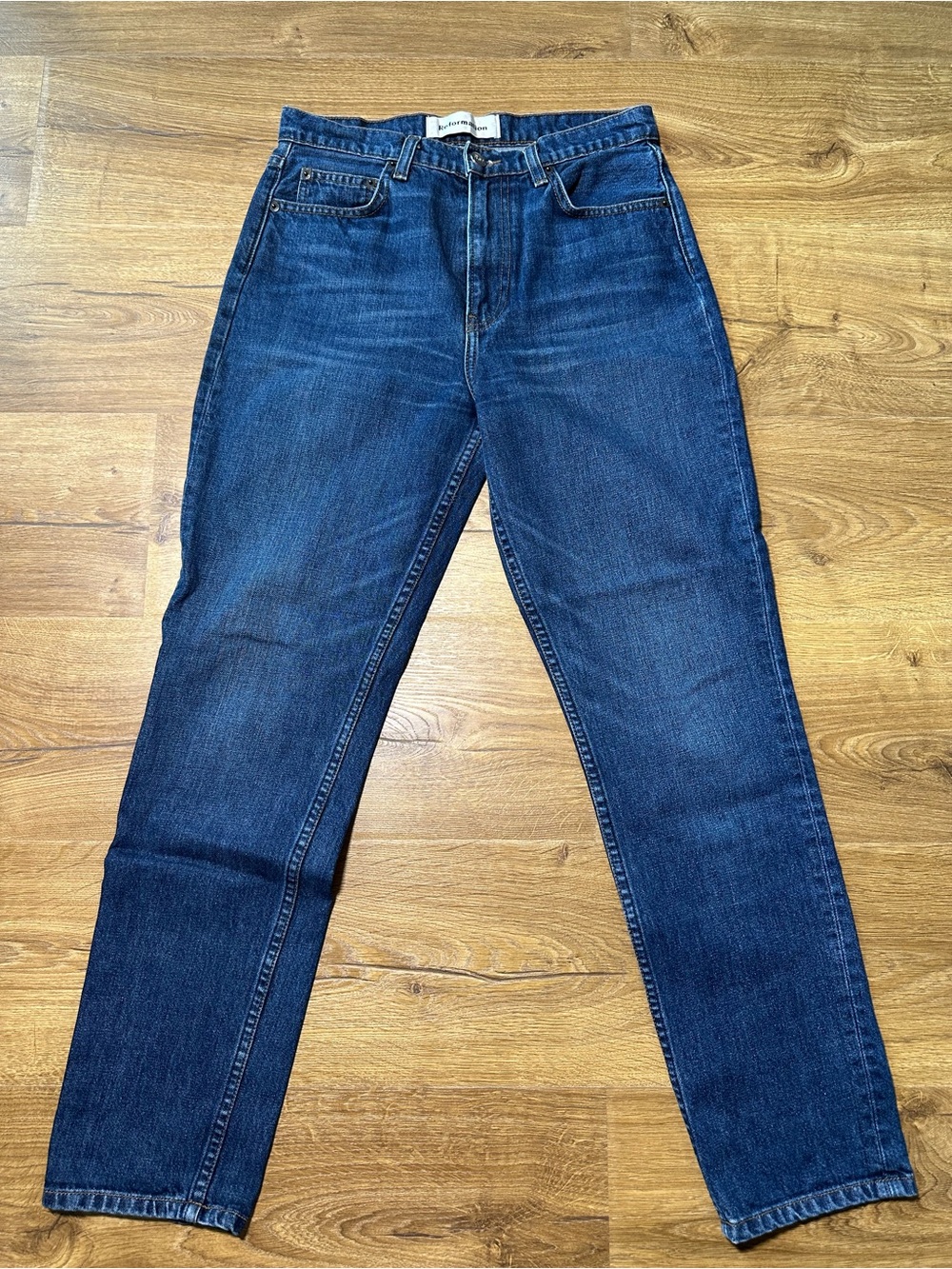 Reformation Julia High Cigarette Jean Size 27